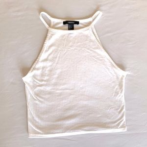 White crop top from Forever 21 size S
